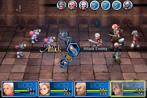 cgs battle Crimson Gem Saga Review   Console class RPG gameplay on your iOS device