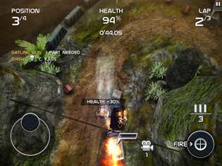 death rally 3 Death Rally Review For iPhone and iPad   Because Racing Is Much More Fun With Guns