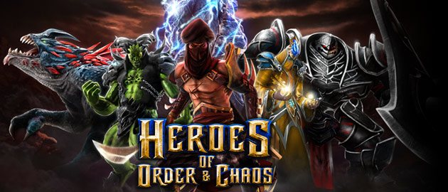 heroes of order and chaos header <span>Heroes Of Order & Chaos</span> First Impressions Of Gamelofts MOBA