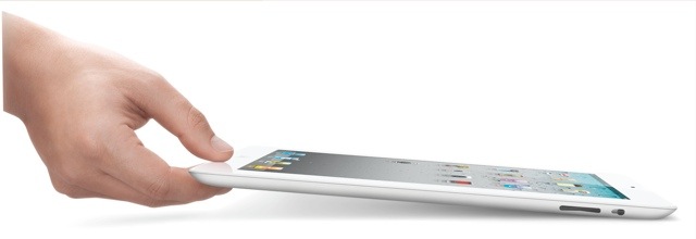 ipad2 white hand Apple iPad 2   Overview And Whats In It For Us Gamers