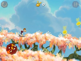 rayman jungle run 1 Rayman Jungle Run Review For iPhone   Yep, Its Awesome!